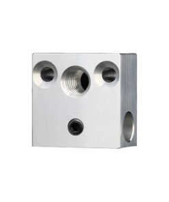 Bloque aluminio doble agujero CR10 32132