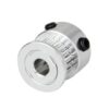 Polea Engranaje GT2 20 dientes con eje de 5mm para correa de 6mm cod 30090 C5