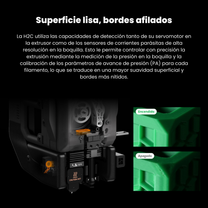 H2C Combo AMS Preventa marzo Bambu Lab 492 x 514 x 626 mm Impresora 3D FDM - Imagen 4