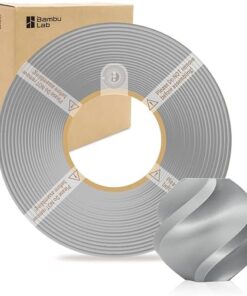 Plata Bambu Lab PLA SIN CARRETEL Filamento Básico 1kg 1.75mm