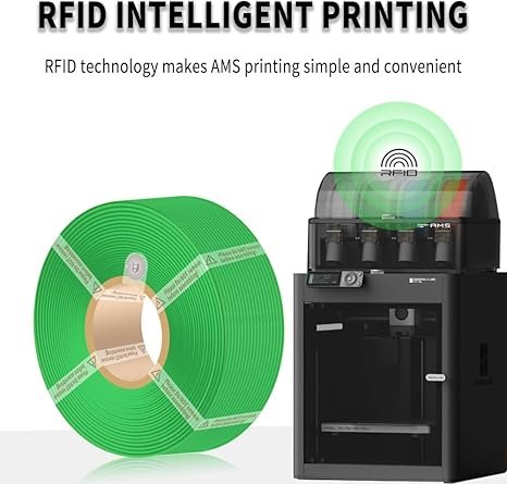 Negro Bambu Lab PLA SIN CARRETEL Filamento Básico 1kg 1.75mm - Imagen 2