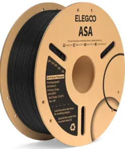 ASA NEGRO Elegoo Filamento - 1.75mm-1KG- 50.203.0708