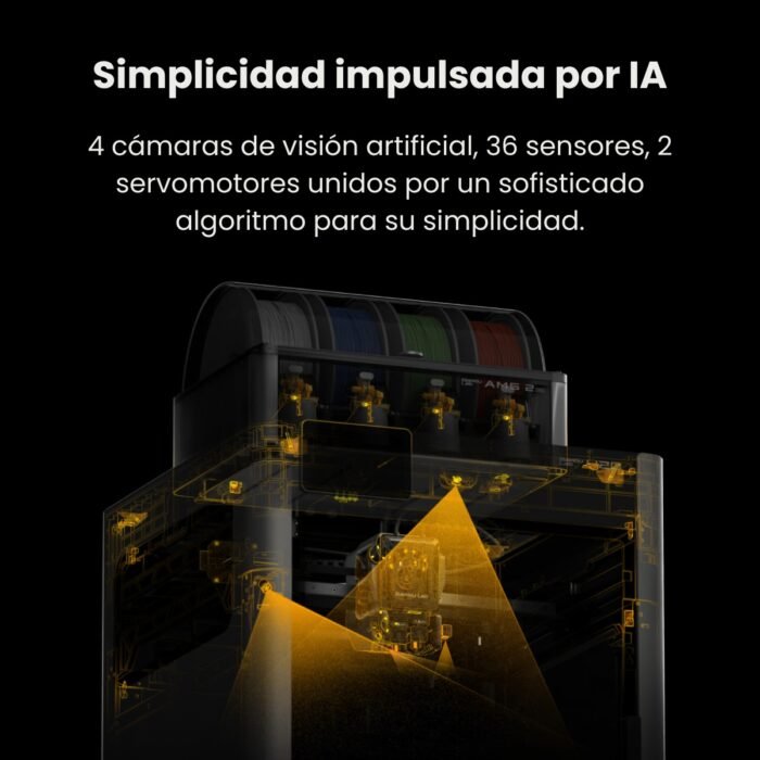 H2D Combo Laser 40W Bambu Lab 492x514x626 mm Impresora 3D FDM - Imagen 3