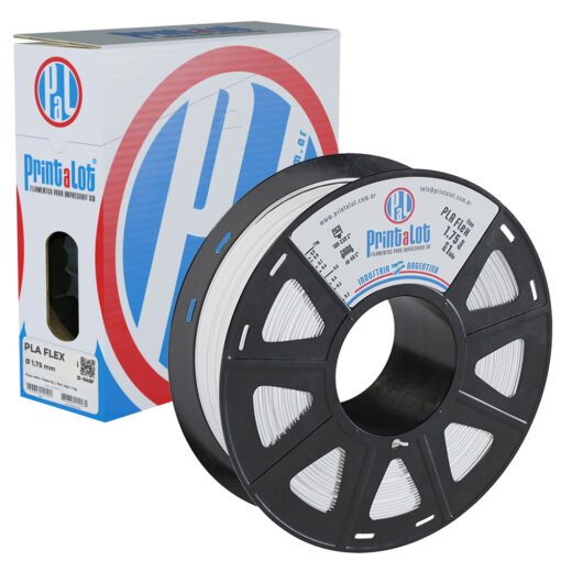 FLEXIBLE BLANCO PLAFLEX PrintaLot x1KG Filamento 3D DIAMETRO 1,75mm