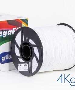 BLANCO 4kg PLA MEGAFILL Grilon -No Rebobinable- M10IBL175C4