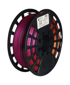 TRICOLOR ORO VERDE FUCSIA GOLD GREEN FUCSIA GST CON CAJA PLA SILK Filamento 3D 1.75 1KG