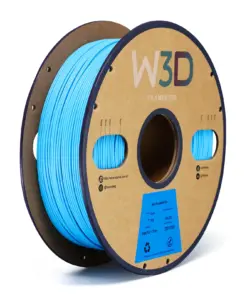 MATTE CIAN (Cyan) PLA W3D FILAMENTO 3D 1.75MM 1KG