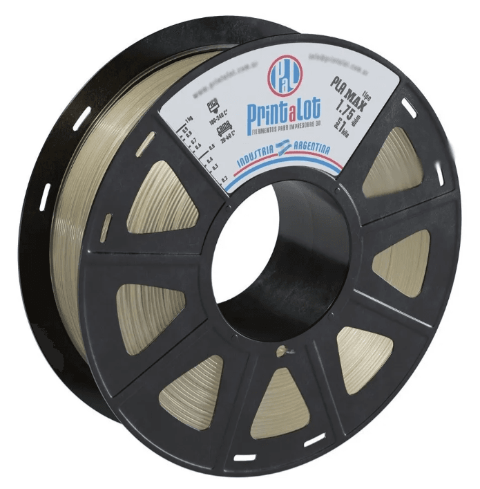 NATURAL PLA MAX PrintaLot x1KG Filamento 3D DIAMETRO 1,75mm
