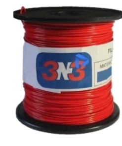 TPU 3nFLEX ROJO FLEXIBLE TPU 3N3 FILAMENTO 3D 1.75MM 500gr