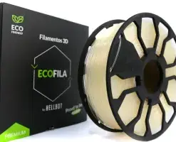 NATURAL CRISTAL CON CARRETEL PLA HELLBOT Filamento 3D 1,75mm x 1K GECOFILA 3641