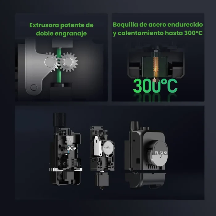 T1 MAX 440×390×960mm Flsun impresora 3d - Imagen 2