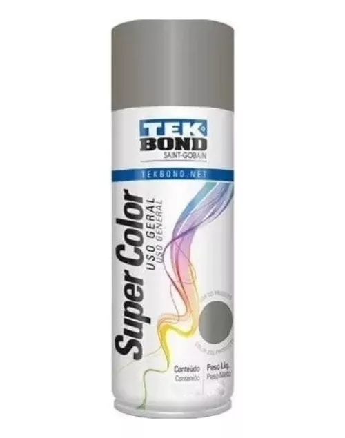 Pintura GRAFITO Aerosol Tekbond Cubritivo Rapido Secado 200ml - MLA-1134987966