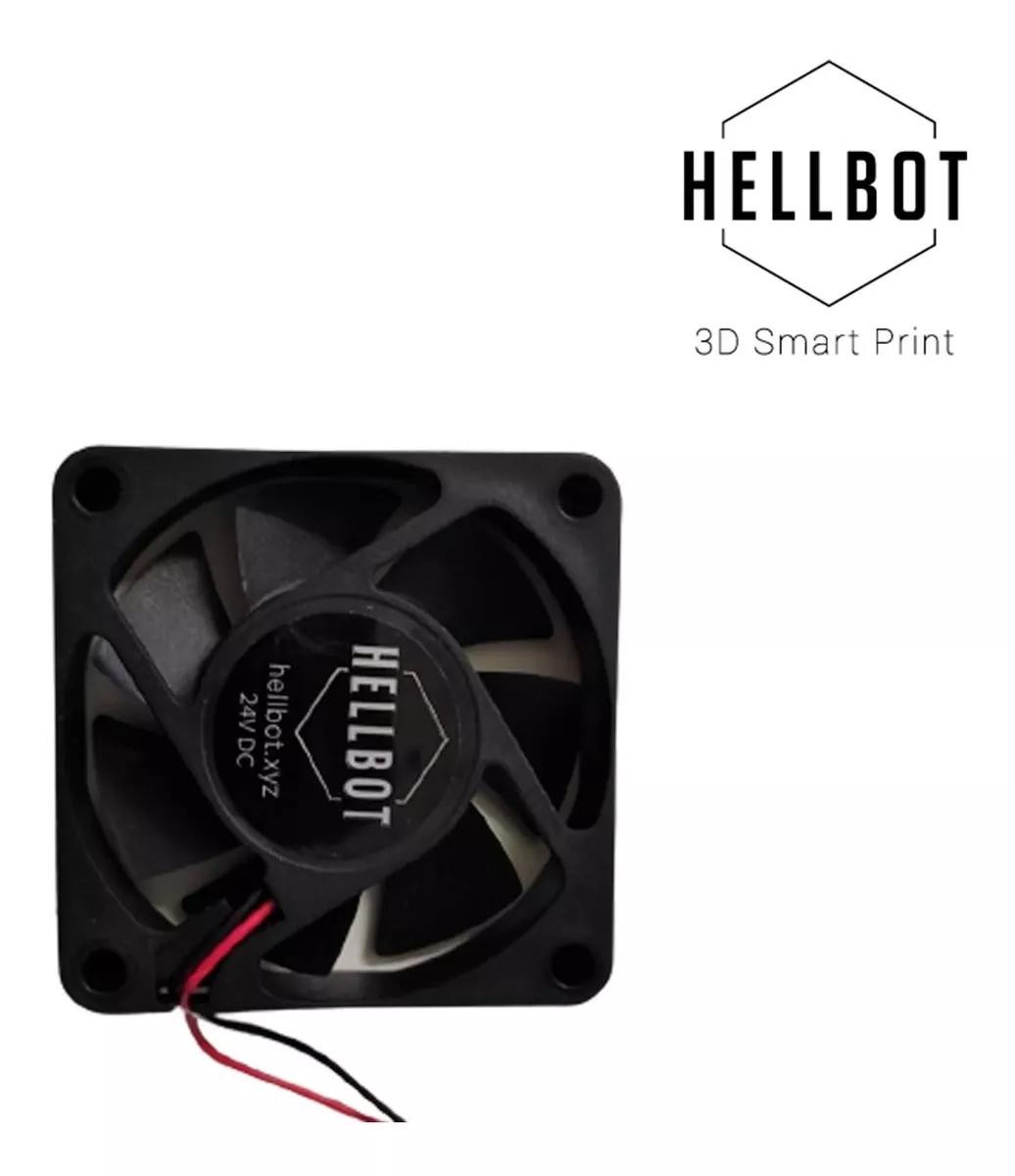 Fan Cooler Hellbot 6015 24v con ficha 15 cm de cable COD 1185 C16