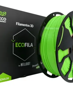 Verde claro CON CARRETEL PLA HELLBOT Filamento 3D 1,75mm x 1KG ECOFILA 3646