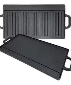 Plancha y grill doble de hierro 43 cm VONNE CCN063