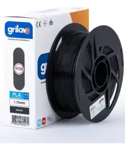 NEGRO PLA 870 GRILON FILAMENTO 3D 1.75MM 1KG