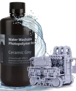 GRIS LAVABLE AL AGUA RESINA ELEGOO 1KG 50.103.0117