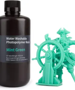 VERDE MENTA LAVABLE AL AGUA RESINA ELEGOO 500Gr 50.103.0020