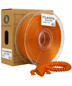 Gold Red Oro Rojo Filamento PLA Dual Color  Filanova x 1Kg