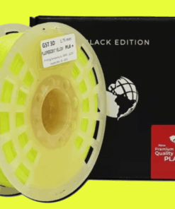 AMARILLO FLUO  YELLOW FLUO GST SIN CAJA PLA SILK Filamento 3D 1.75 1KG