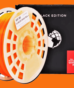SILK NARANJA FLUO ORANGE FLUO GST CON CAJA PLA Filamento 3D 1.75 1KG