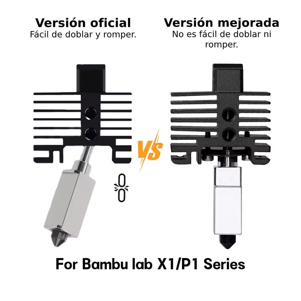 Hotend Completo para BambuLab X1-X1C Upgrade TZ 2.0 32916 C3 - Imagen 2