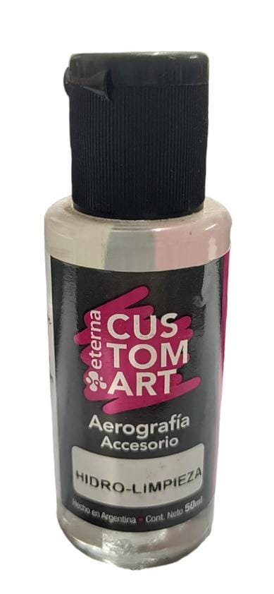 HIDRO LIMPIEZA Pintura Aerografia Eterna Hard Superficies Rigidas 50ml X 15 COD 185