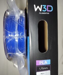AZUL (Blue) PLA W3D FILAMENTO 3D 1.75MM 1KG