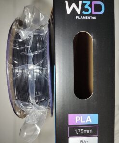 NEGRO (Black) PLA W3D FILAMENTO 3D 1.75MM 1KG