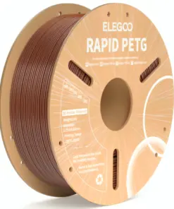 MARRON PETG RAPID Elegoo Filamento Diámetro 1,75mm 1kg 50.203.0225