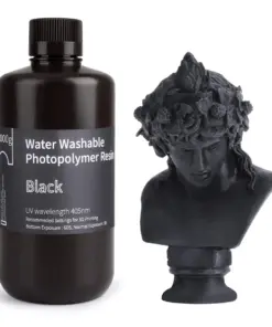 NEGRO LAVABLE AL AGUA RESINA ELEGOO 1kg 50.103.0006