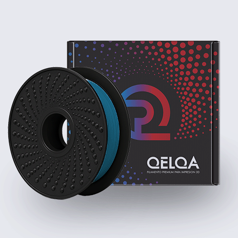 TURQUESA (TURQUESA) PLA QELQA FILAMENTO 3D 1.75MM 1KG
