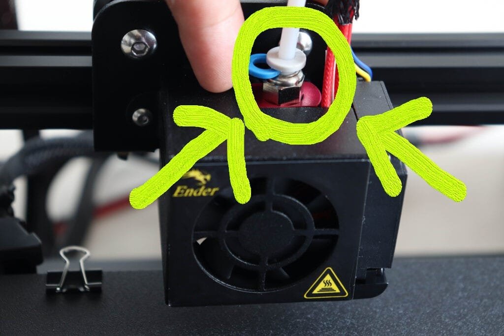 Racord para Hotend Acople manguera ROSCA 3/8 diametro int 4mm COD 31048 C8 - Imagen 2