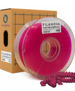 ROSA FLUO TRANSLUCIDO Fluo Pink Translucid PLA Filanova x 1Kg Filamento 1.75