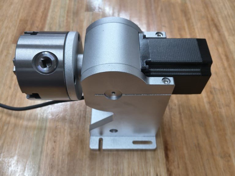 ROTATORIO LASER FIBRA MARCADORA y grabadora GX ROTADOR 4 EJE