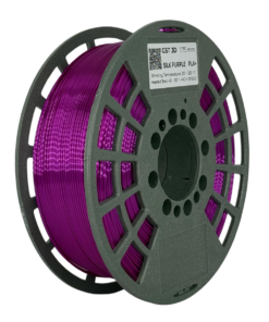 SILK PURPURA PURPLE GST CON CAJA PLA SILK Filamento 3D 1.75 1KG
