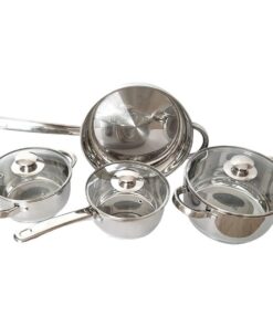 Set de cocción de acero inoxidable de 4 piezas VONNE CCN092