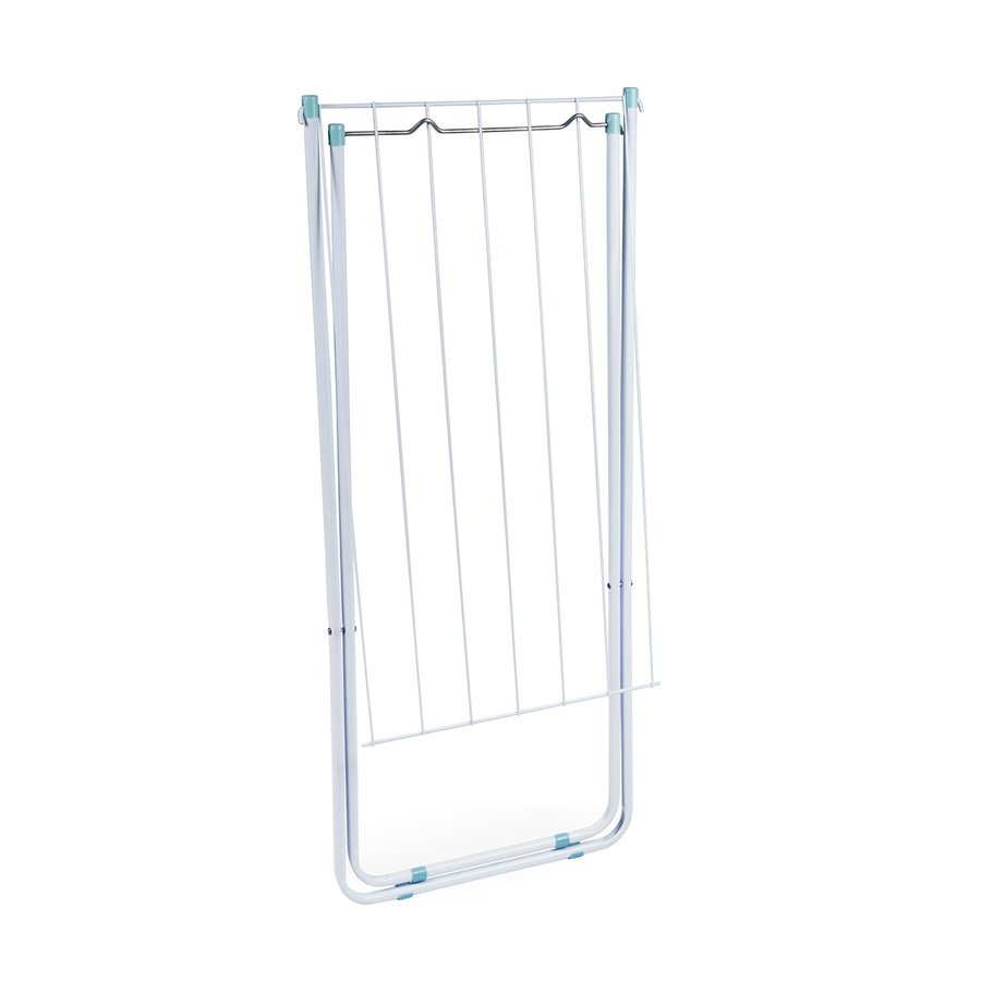 Tender de ropa, Tendedero, plegable de acero, sin alas, color blanco MOR 006104 - Imagen 3