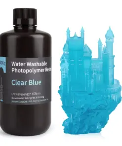 AZUL CLARO LAVABLE AL AGUA RESINA ELEGOO 500Gr 50.103.0010