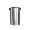 MOD2 500ML VASO ALTO ALUMINIO VASO UN POCO DE RUIDO SIN STL (SOLO VASO DE ALUMINIO SIN PIEZAS IMPRESAS) 9,3cm (diametro superior) - 7cm (diametro inferior) - 11,3cm (altura)