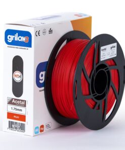ROJO Acetal GRILON FILAMENTO 3D 1.75MM 1 KG