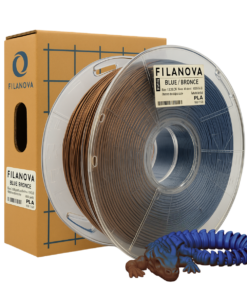 Blue Bronce Azul Bronce Filamento PLA Dual Color  Filanova x 1Kg