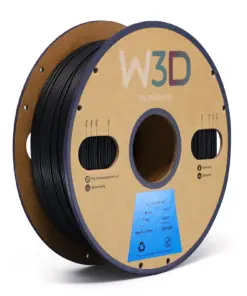 MATTE NEGRO (Matte Black) PLA W3D FILAMENTO 3D 1.75MM 1KG
