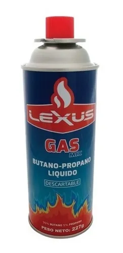 Cartucho Gas Butano Lexus 1 Unidad Para Anafe