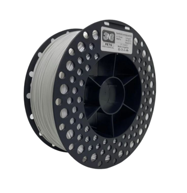 BLANCO PETG 3N3 FILAMENTO 3D 1.75MM 1kg M88IBL175CJ