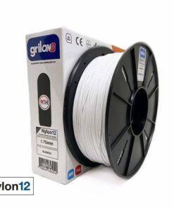 BLANCO NYLON12 GRILON FILAMENTO 3D 1.75MM 1KG