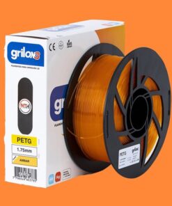 AMBAR CLEAR PETG GRILON FILAMENTO 3D 1.75MM 1KG M77IAB175CJ
