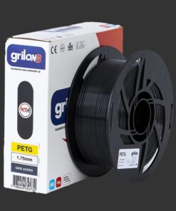 GRIS ACERO PETG GRILON FILAMENTO 3D 1.75MM 1KG