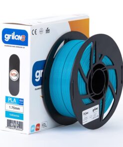 TURQUESA PLA+ 850 GRILON FILAMENTO 3D 1.75MM 1KG PLAMAS GRILON