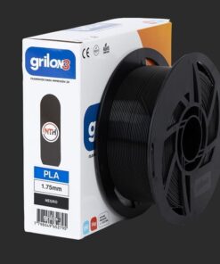 NEGRO PLA GRILON FILAMENTO 3D 1.75MM 1KG M10ING175CJ